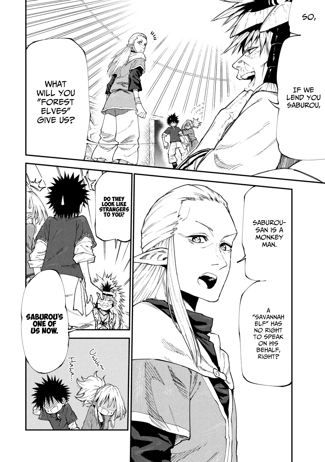 Mazumeshi Elf To Youbokugurashi Chapter 46 4